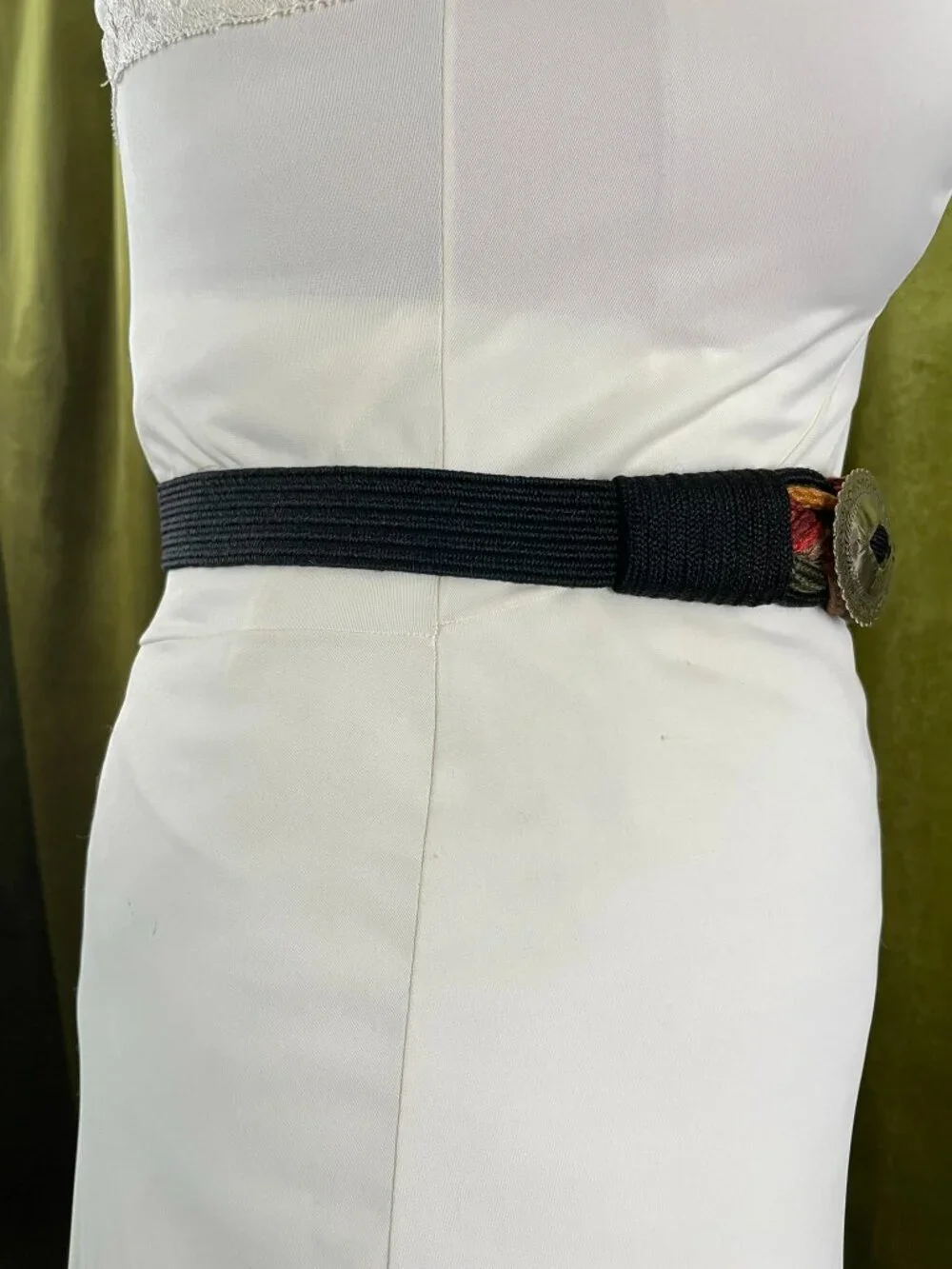 80s Vintage Concho Belt, Adjustable